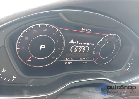 2019 Audi A4 45 Premium from USA, damaged, VIN WAUENAF47KN002080